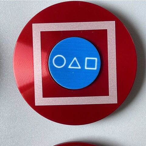 Hand Spinner Squid Game M�tal - Motif Carr� 9 Vouneuil-sur-Vienne (86)