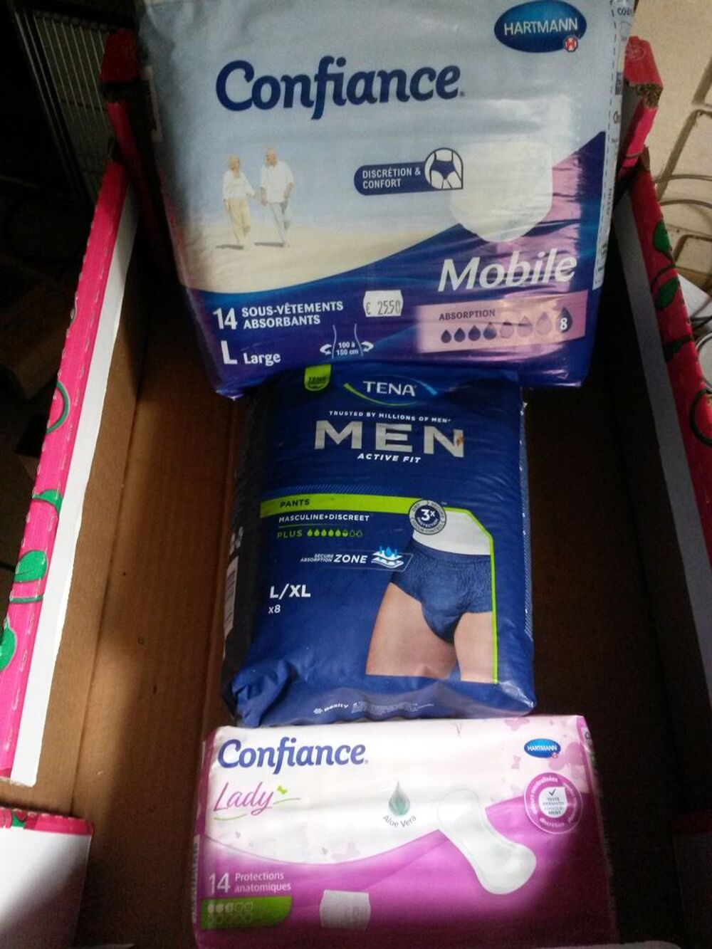 Sous v&ecirc;tements absorbants Vêtements