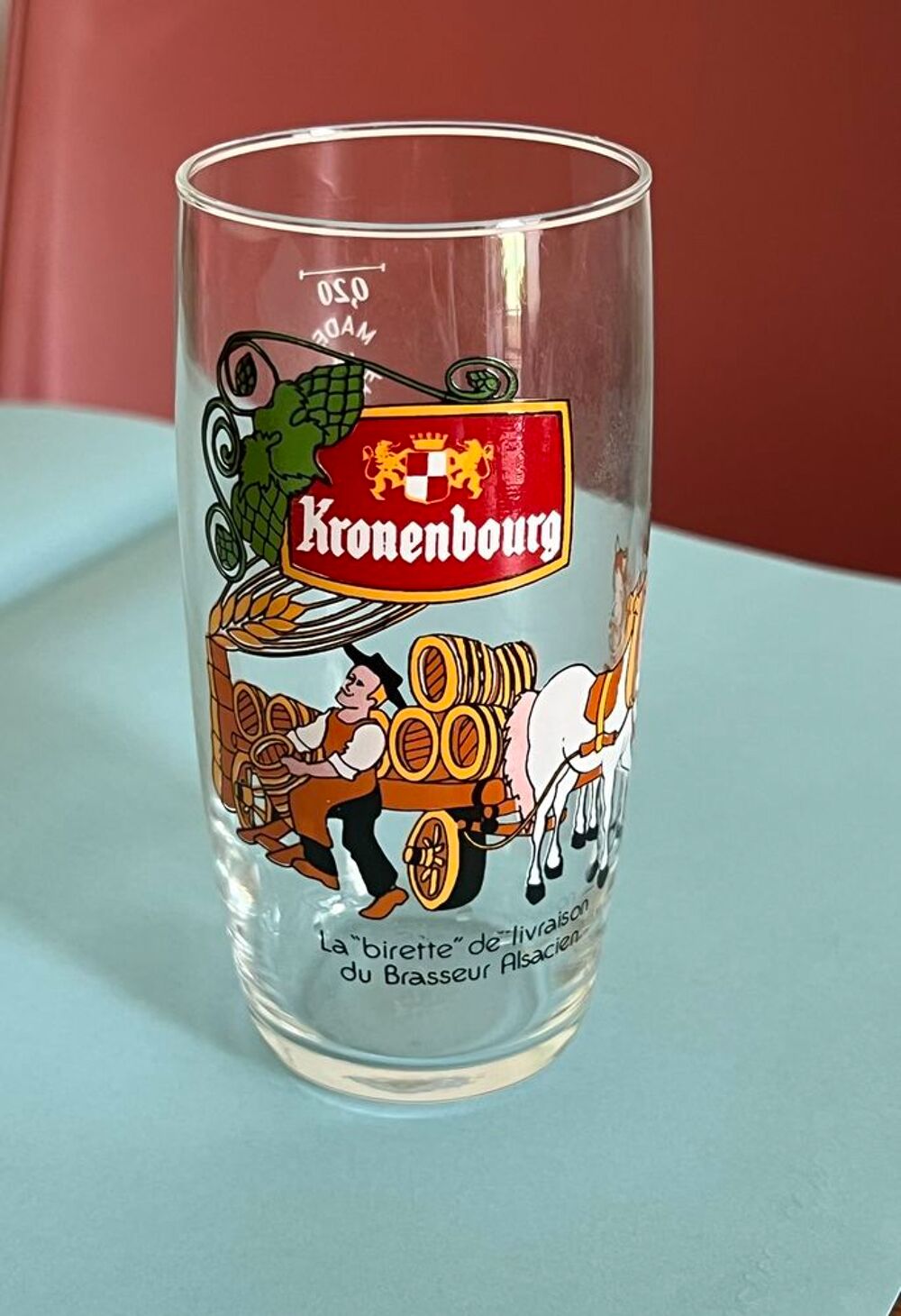 Verre ancien KRONENBOURG 