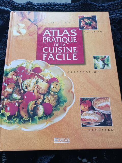Livre  Atlas pratique de la cuisine facile  - Éditions Atlas 5 Thourotte (60)