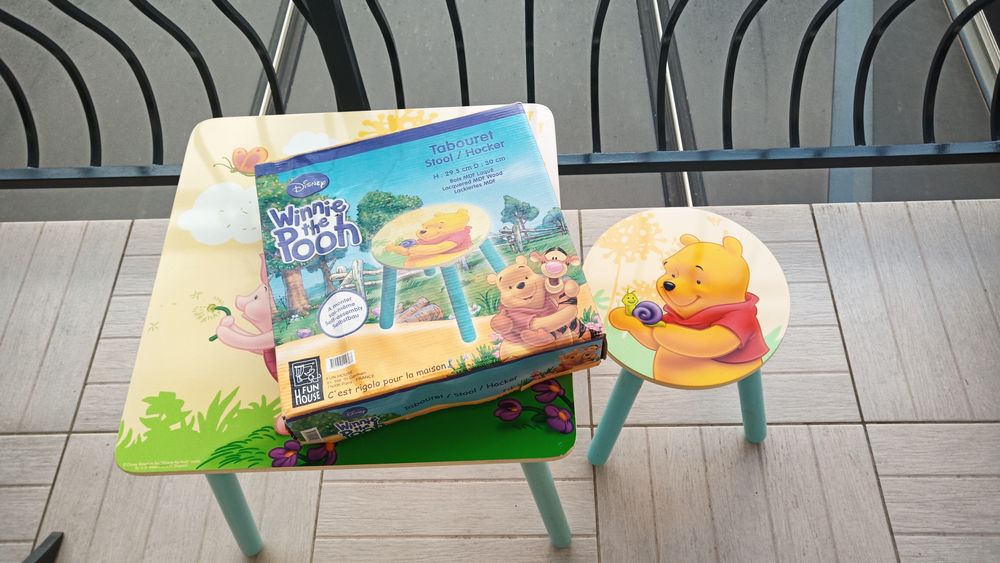 Table, tabouret Disney Mobilier enfants