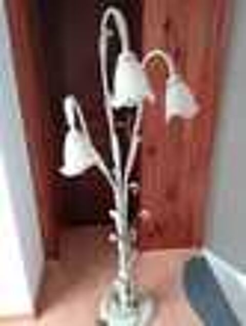 Lampadaire contemporain 3 lampes tulipes Dcoration