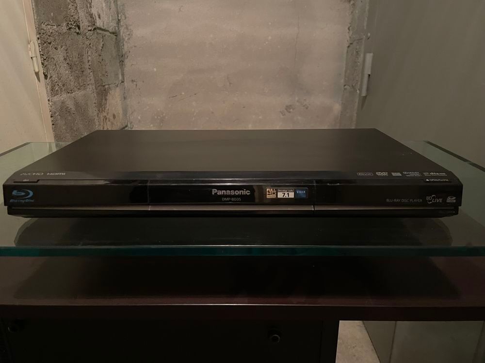 Lecteur Panasonic Dmp- BD 35 Photos/Video/TV