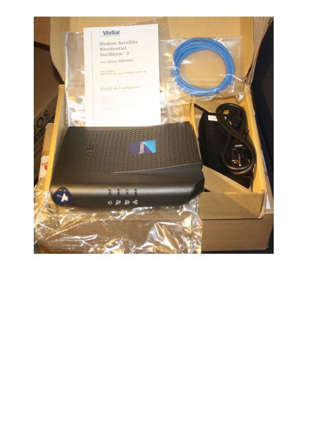 Kit KA SAT complet SAT2Way,
antenne satellite internet cpl Photos/Video/TV