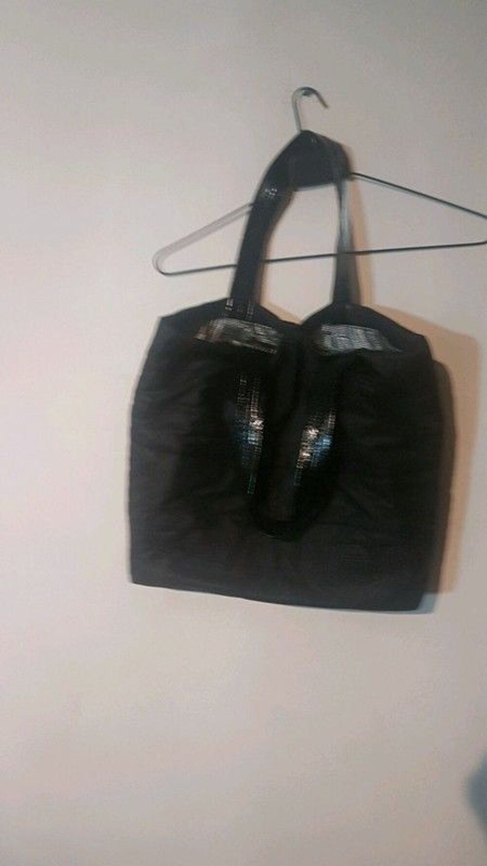 Sac en toile Calvin Klein noir Maroquinerie
