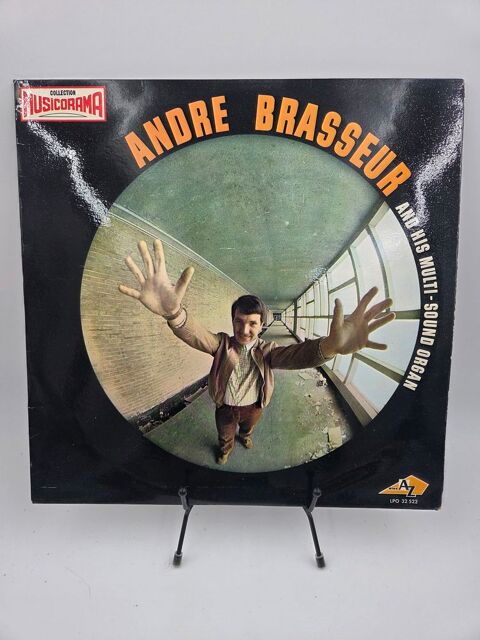 Vinyle 33 tours André Brasseur and his Multi-Sound Organ  5 Vulbens (74)