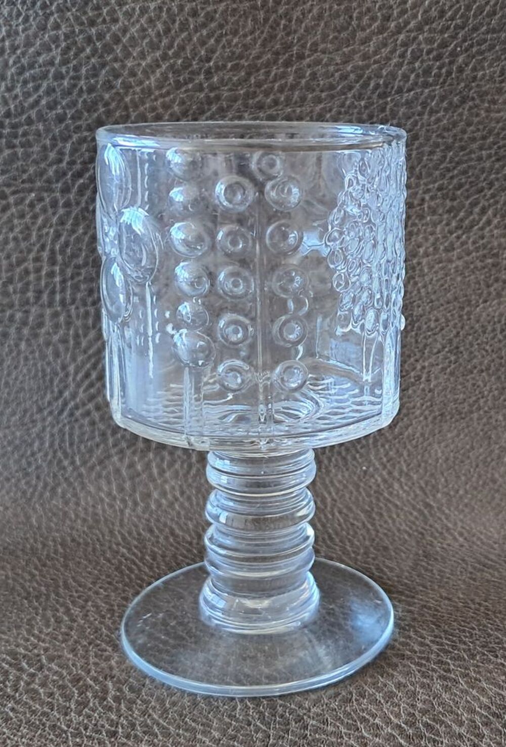 lot de 3 verres &agrave; liqueur Oiva Toikka s&eacute;rie Flora 