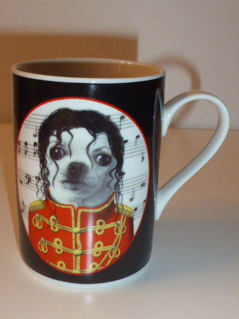 Mug chien Mickael Jackson par Takoda Avenue of the stars 5 Rueil-Malmaison (92)