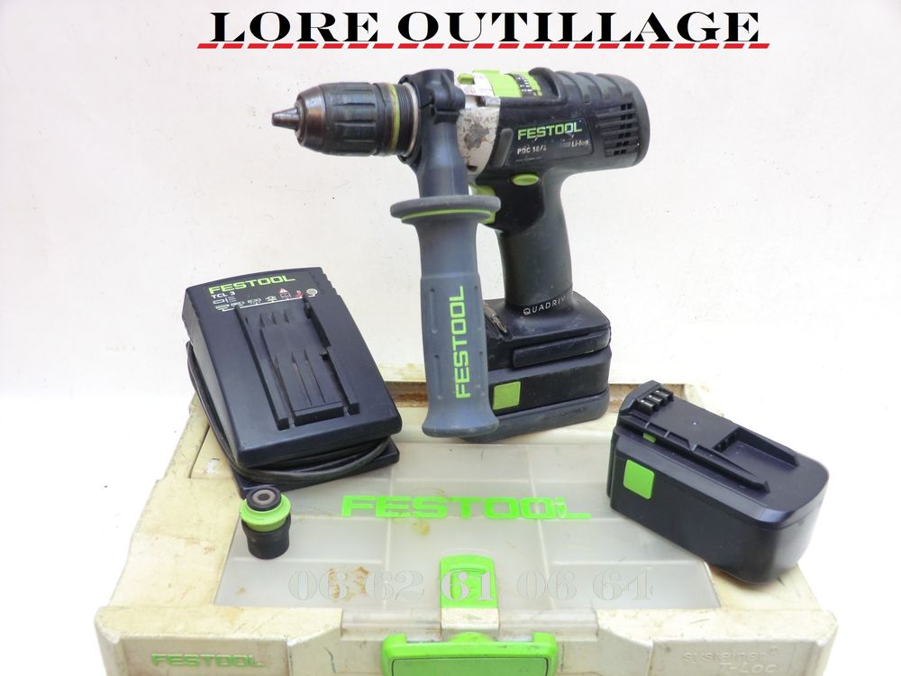 FESTOOL PDC 18-4 Perceuse - Visseuse Bricolage