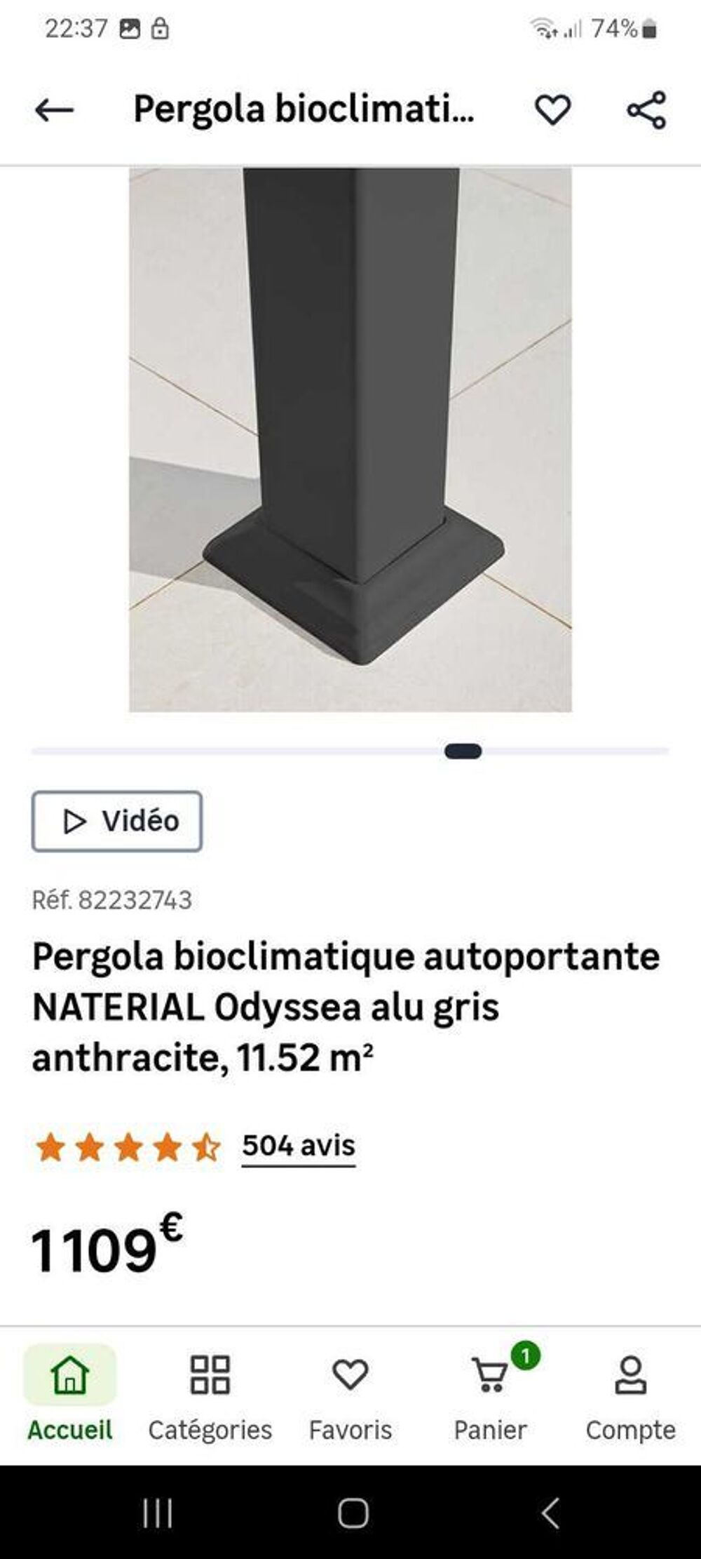 PERGOLA BIOCLIMATIQUE Jardin