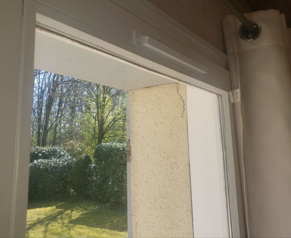 Lot de 3 Portes Fen&ecirc;tre en bois exotique (2 vantaux). 140 cm Bricolage
