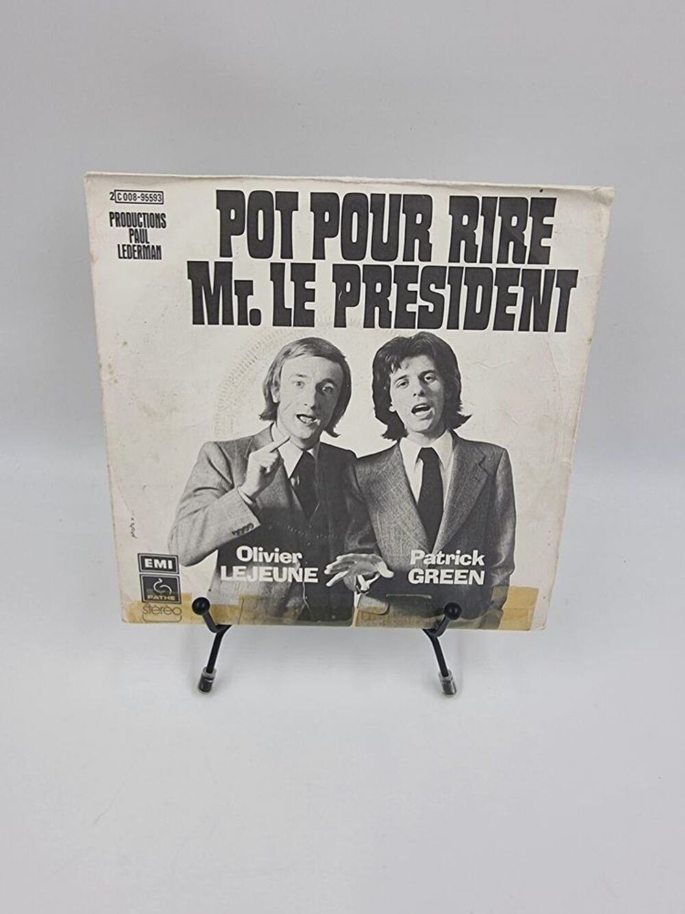 Vinyle 45 tours Pot pour Rire Mr. Le Pr&eacute;sident : Olivier... CD et vinyles