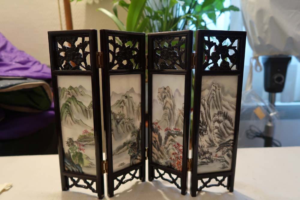 PARAVENT CHINOIS DECORATIF 
Décoration