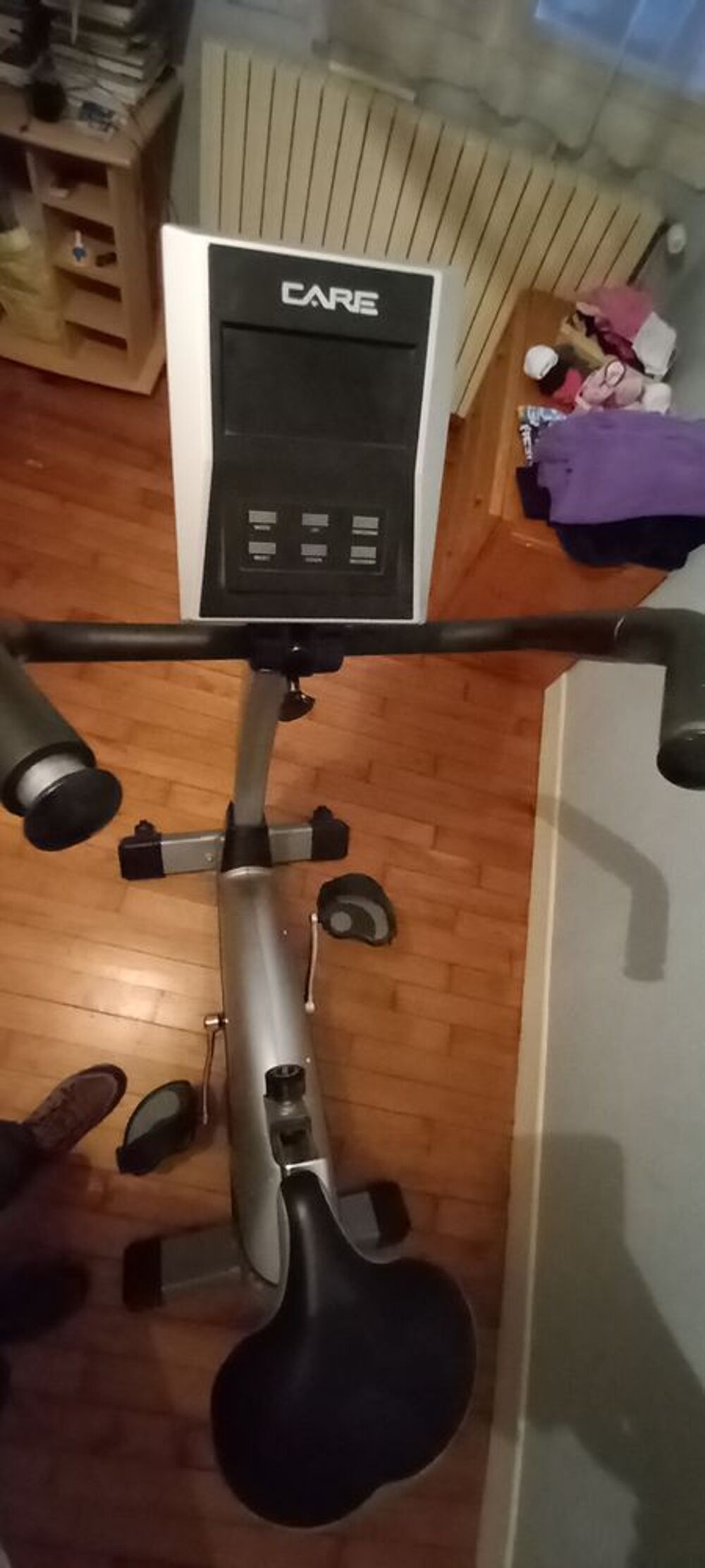 V&eacute;lo d'appartement, panneau de contr&ocirc;le Vélos