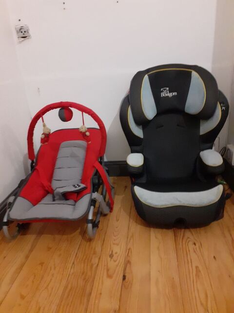 Siège bébé pour voiture et petit couffin rouge 40 Calais (62)