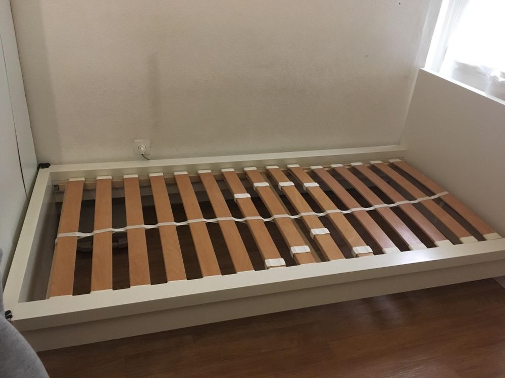 Ensemble lit matelas sommier 90x200 Meubles