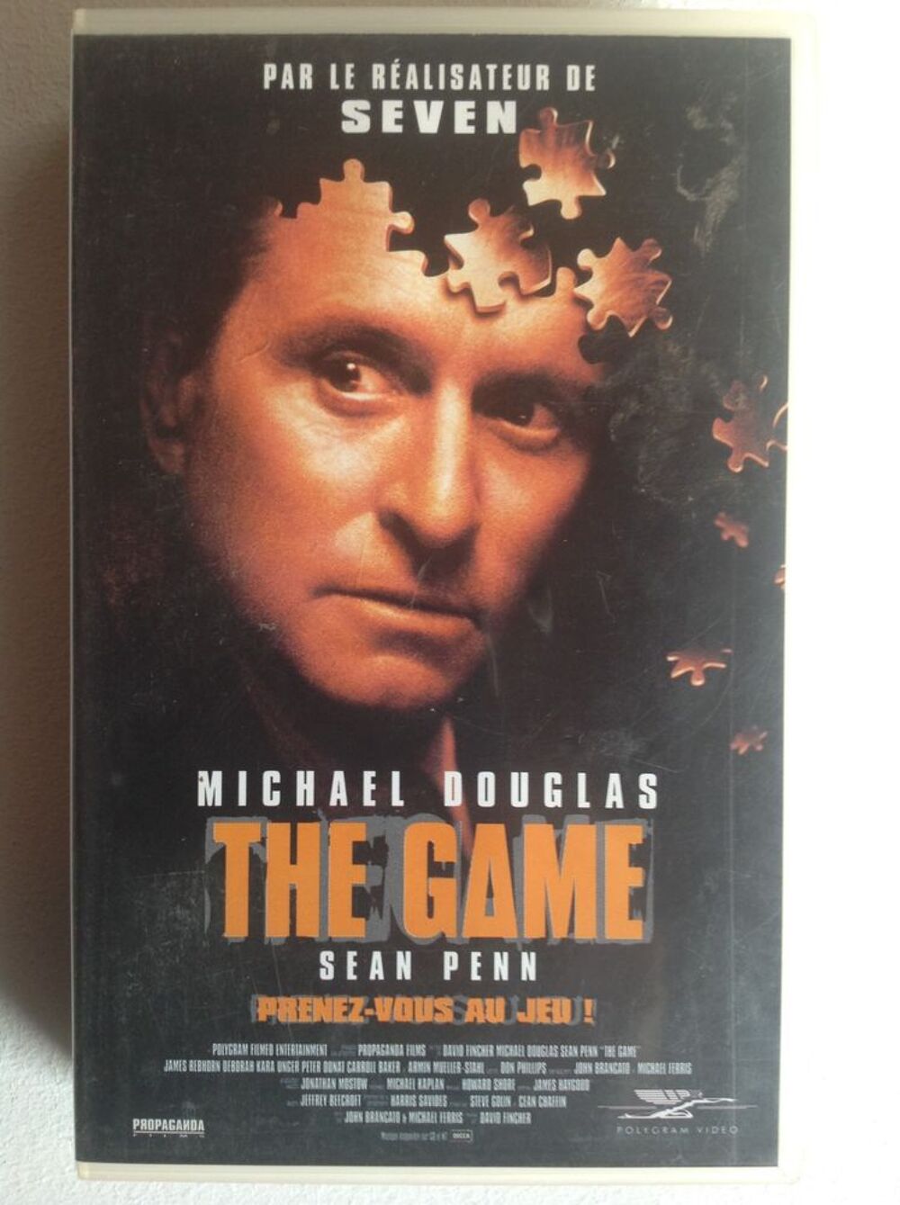 THE GAME SEAN PENN MICHAEL DOUGLAS K7 VIDEO Envoi Possible DVD et blu-ray