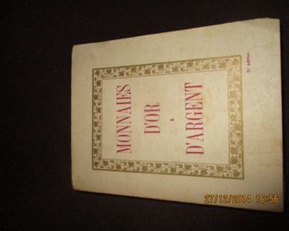 livre pour numismate 