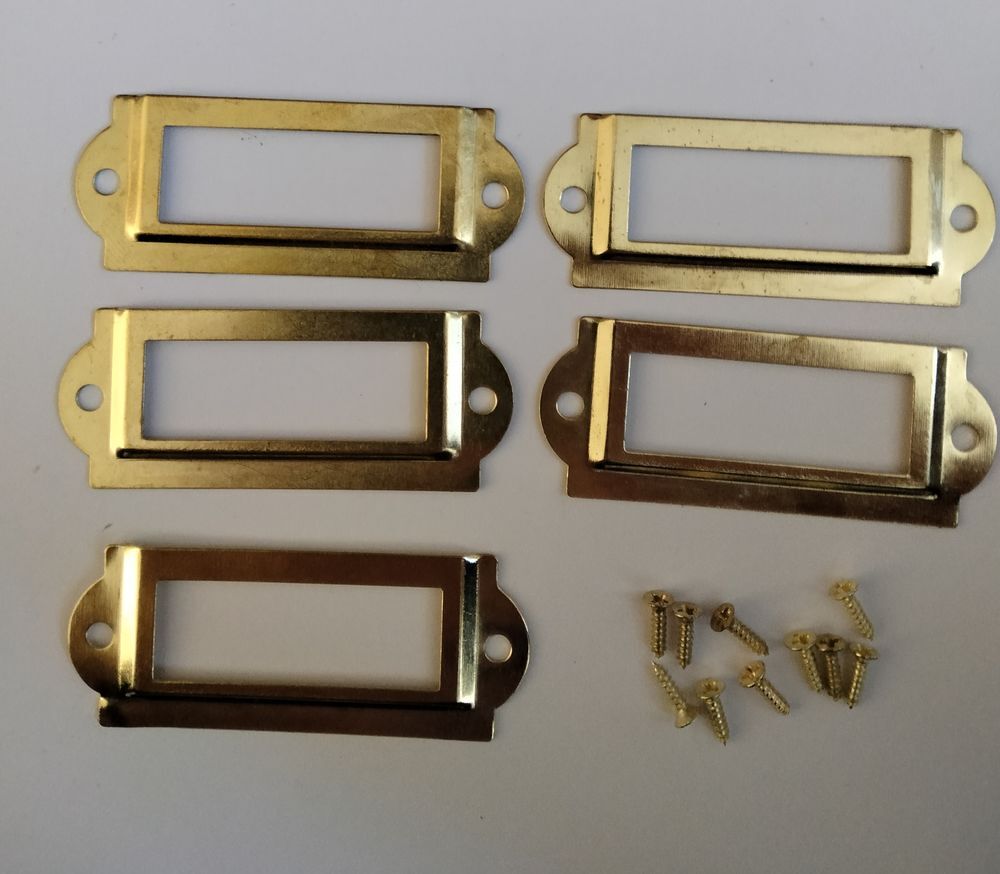 Lot de 5 porte-&eacute;tiquette. Bricolage