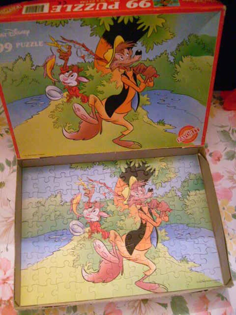 Puzzle &quot;de Fr&egrave;re lapin et Fr&egrave;re Renard &quot; 99 pi&egrave;ces Jeux / jouets