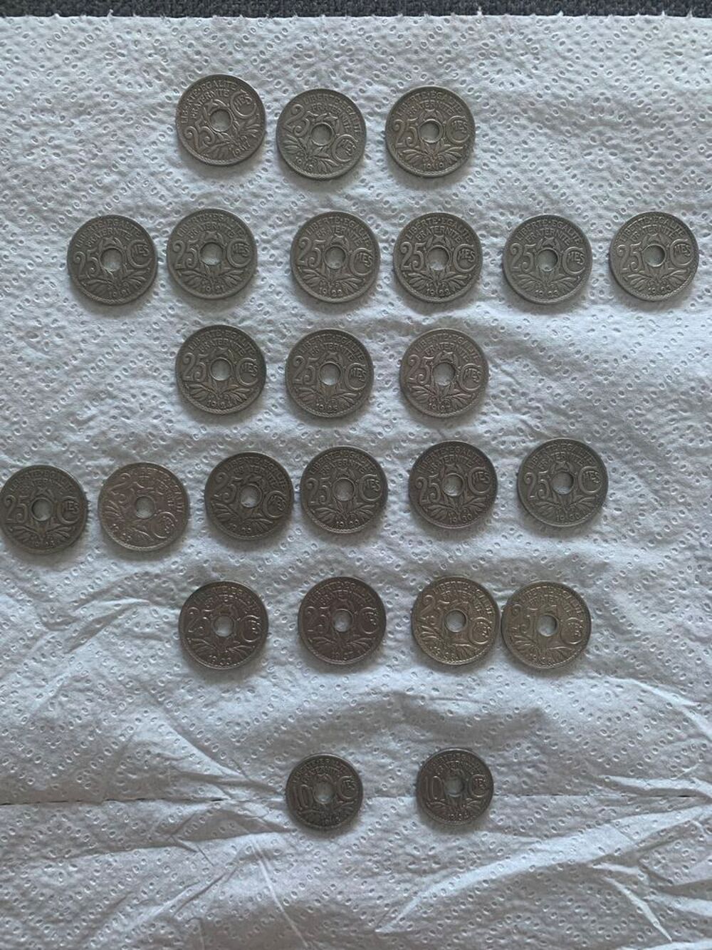 Pi&egrave;ces de monnaie 
