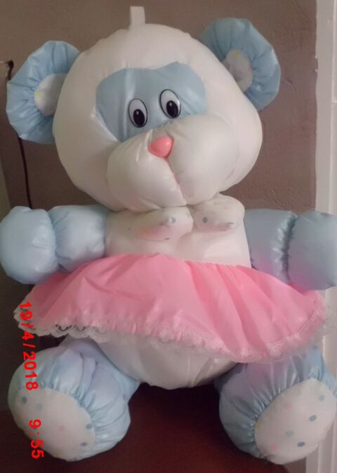 OURS PUFFALUMP BLANC BLEU ET ROSE 29 Oignies (62)