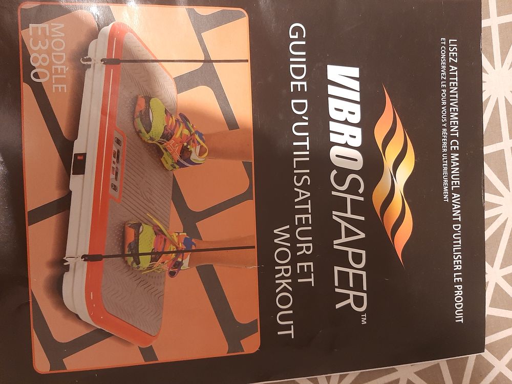 appareil VIBRO SHAPER pour le sport Sports