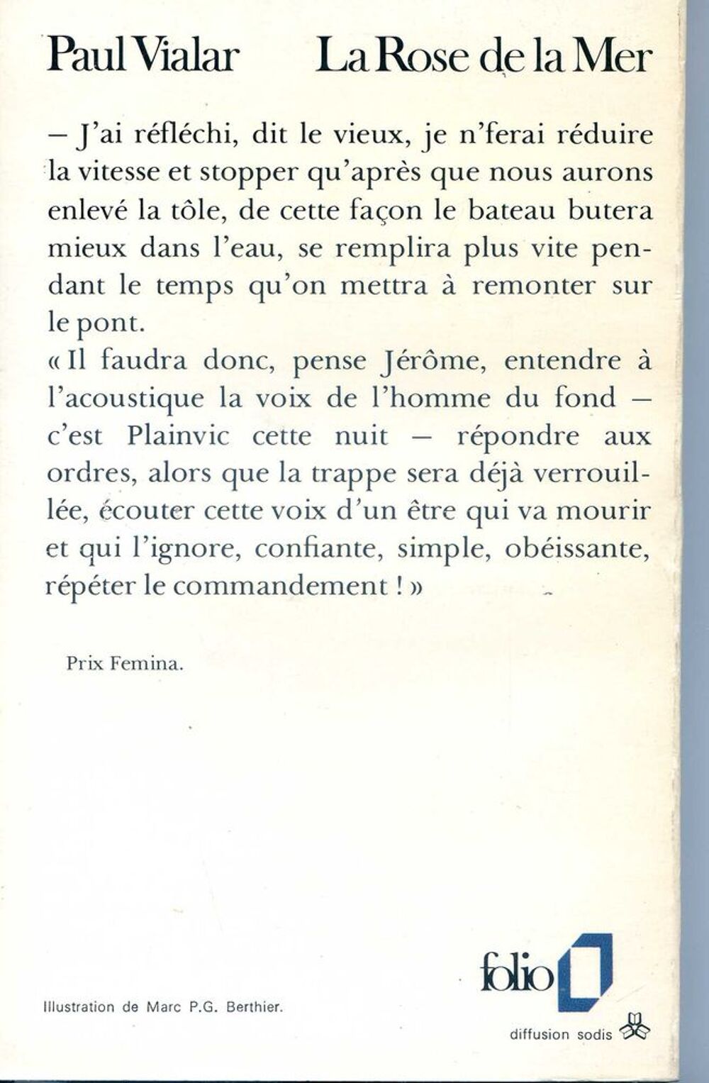 La rose de la mer - Paul Vialard, Livres et BD