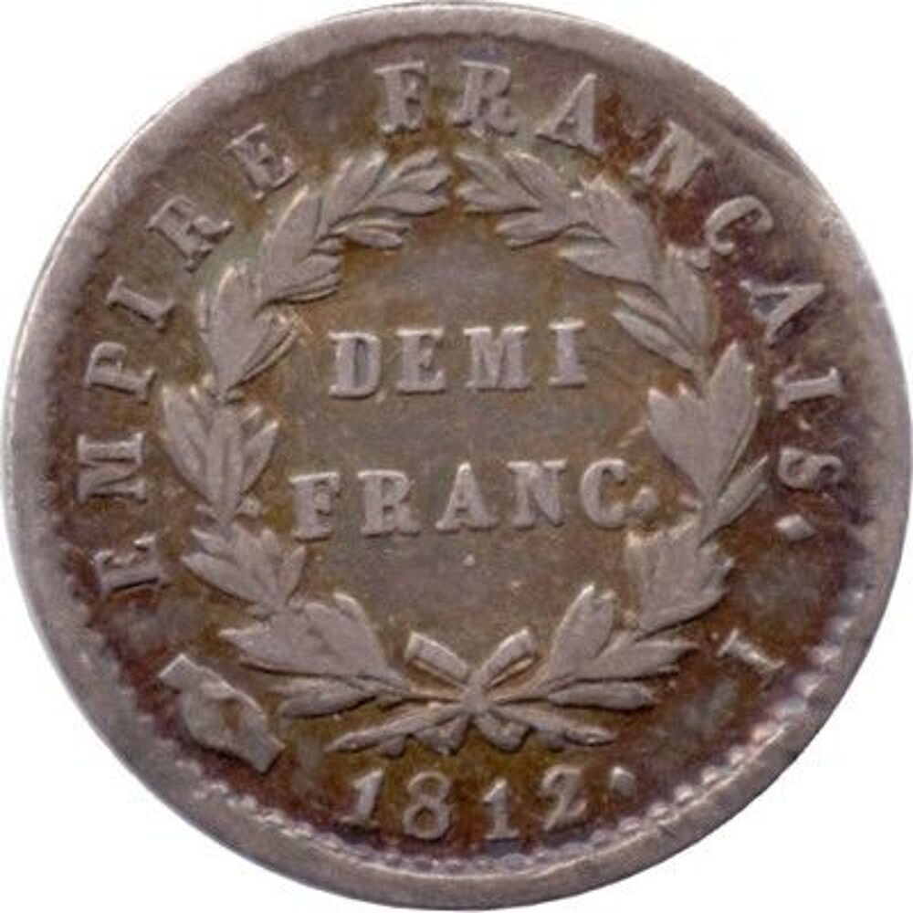 Napol&eacute;on 1er Demi franc 1812 i Limoges 