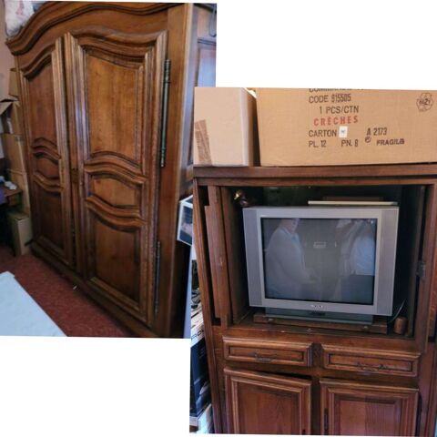 5 meubles en chne massif trs bon tat 600 Dunkerque (59)