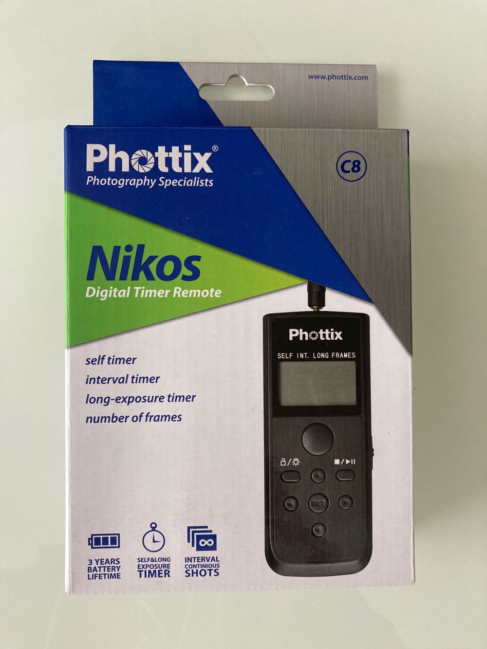 Phottix Nikos intervallom&egrave;tre digital C8 pour Canon
Photos/Video/TV