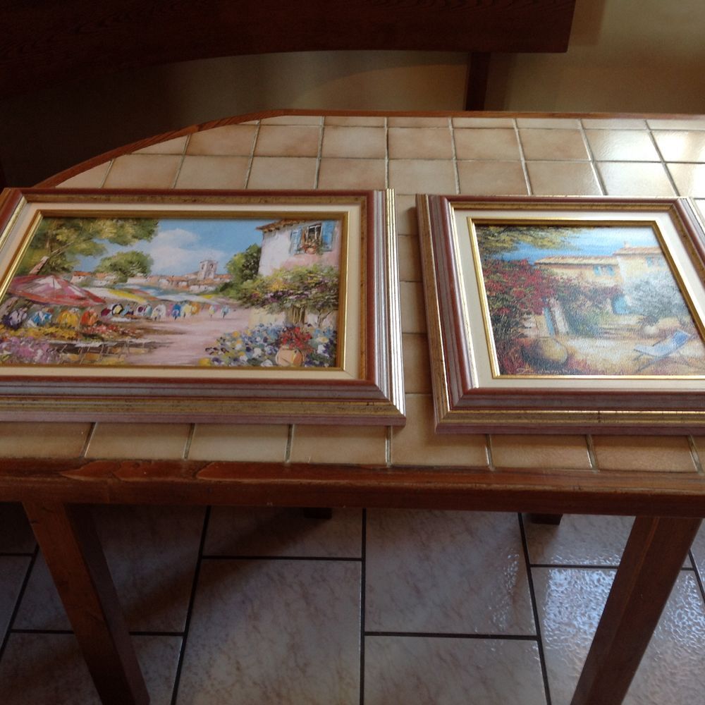 lot de tableaux de qualit&eacute;s Décoration
