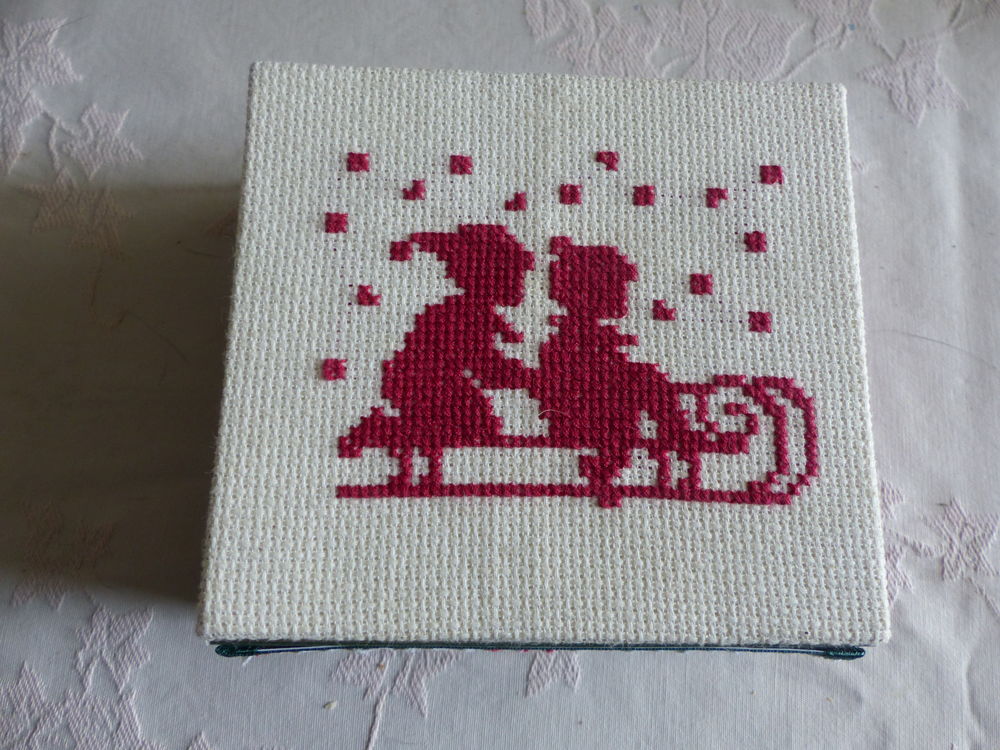 coffret " mon traineau rouge " Décoration