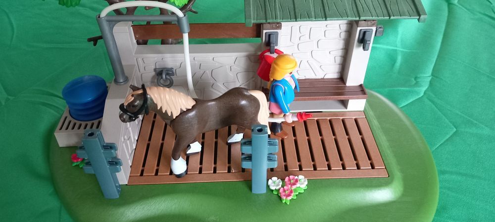 Playmobil Box de Lavage pour Chevaux Jeux / jouets