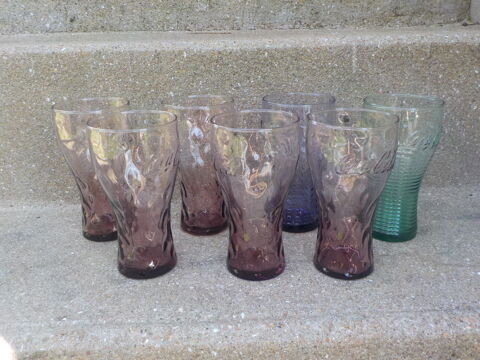 LOT DE 7 VERRES McDO 5 Bubry (56)