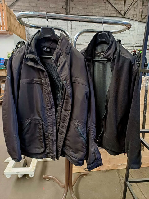 Vêtement 3/4 motard MAC ADAM avec protections intégrées 180 Tours (37)