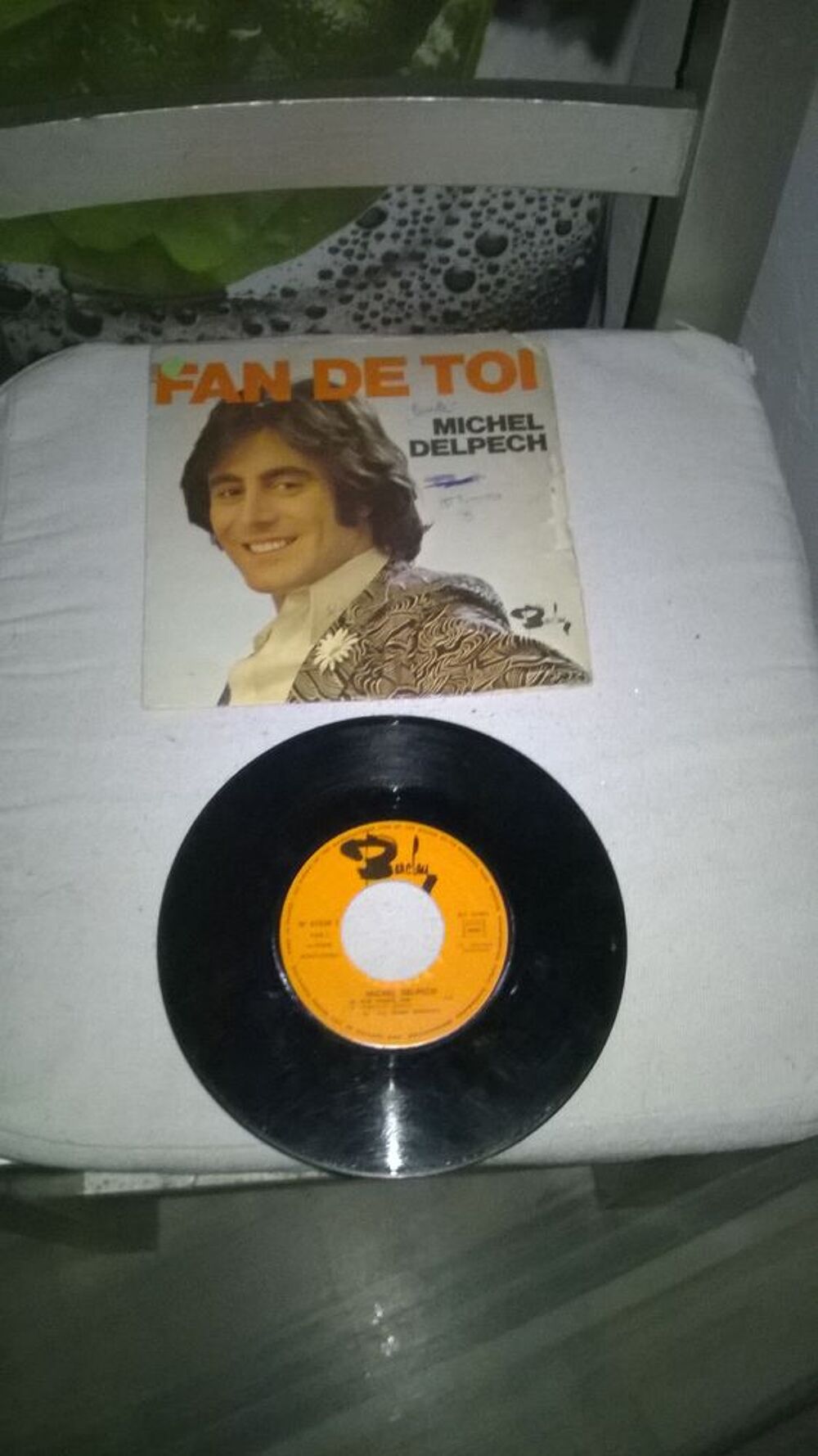 Vinyle 45 T Michel Delpech 
Fan De Toi 
1972
Bon etat
F CD et vinyles