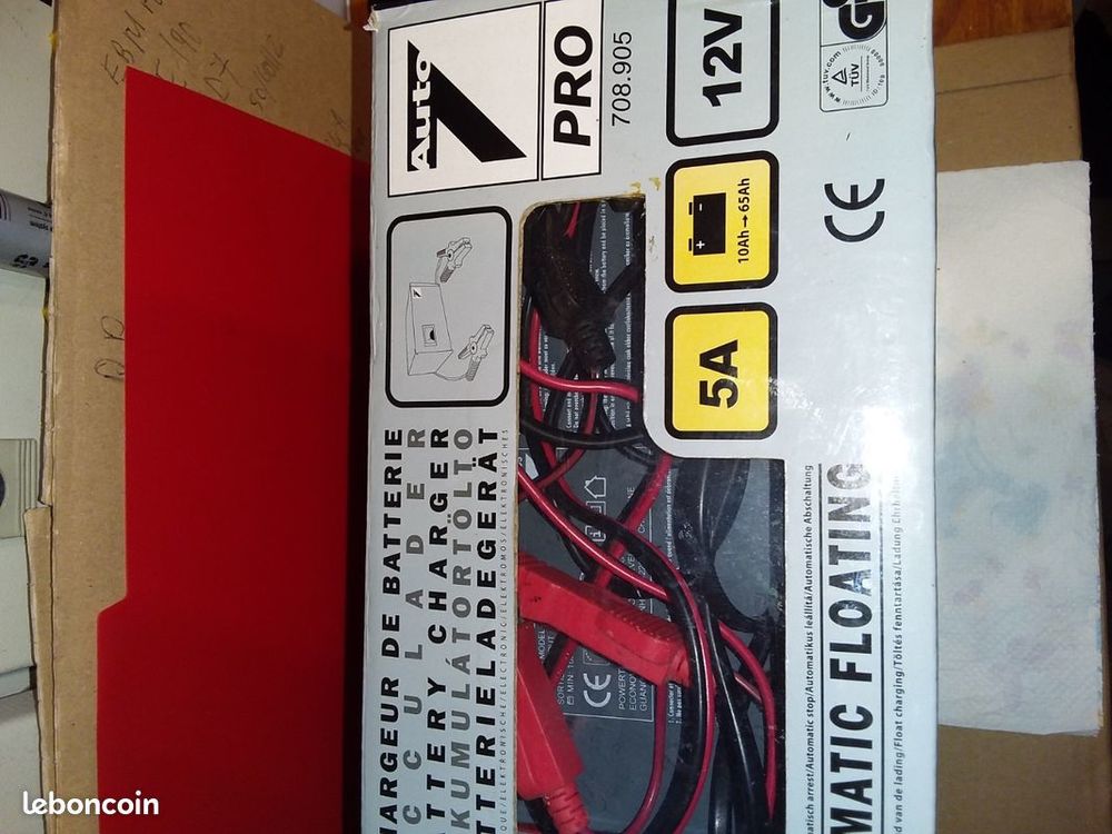 CHARGEUR de batterie AUTO 7 PRO REFERENCE 708905 Bricolage