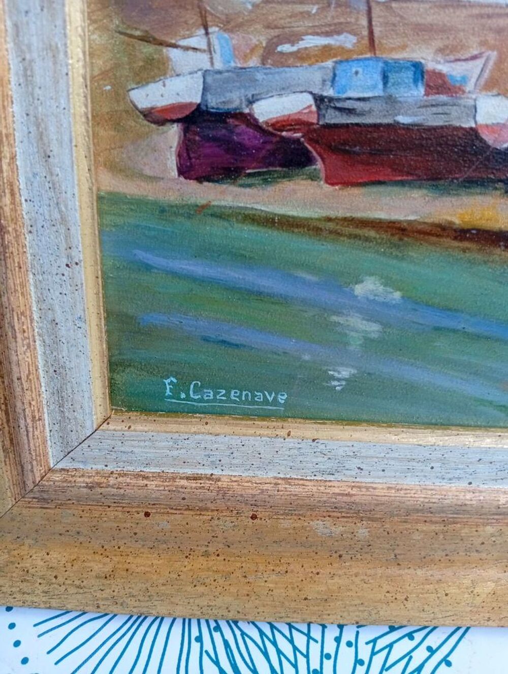 Tableau / bateaux de peche
Décoration