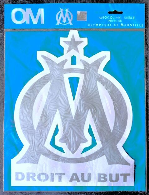 Autocollant de l'Olympique de Marseille neuf 4 Puteaux (92)