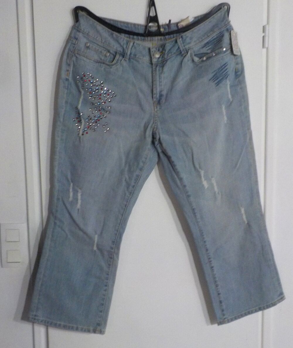 JEAN FEMME &quot;NANA MOUR&quot; TAILLE 50 NEUF AVEC ETIQUETTE Vtements