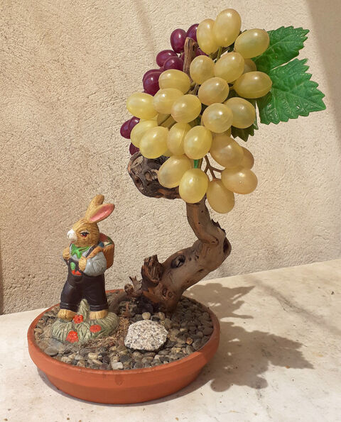 Figurine Lapin (avec Cep de vigne) 0 Barbentane (13)