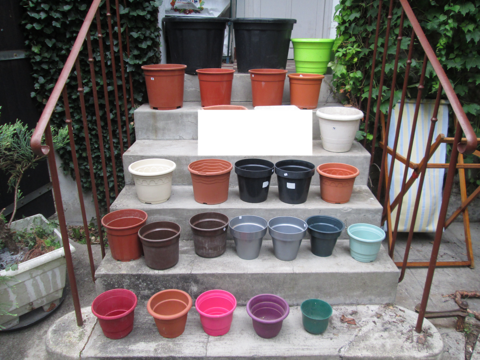 Pots de jardinage et jardinires en plastique Lot 2 2 Herblay (95)
