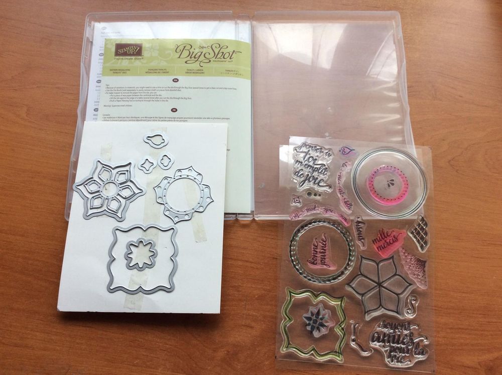 lot tampons et dies stampin up Jeux / jouets