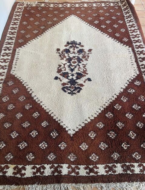 Tapis Berbère Pure Laine  TLEMCEN 190 Cahors (46)
