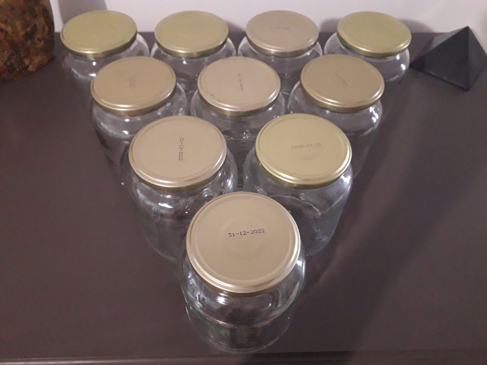 bocaux en verre 720 ml pour conserves TBE Cuisine