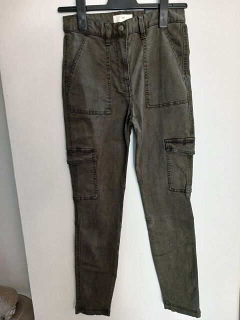 Pantalon cargo H&M femme Kaki.36. 12 Delincourt (60)