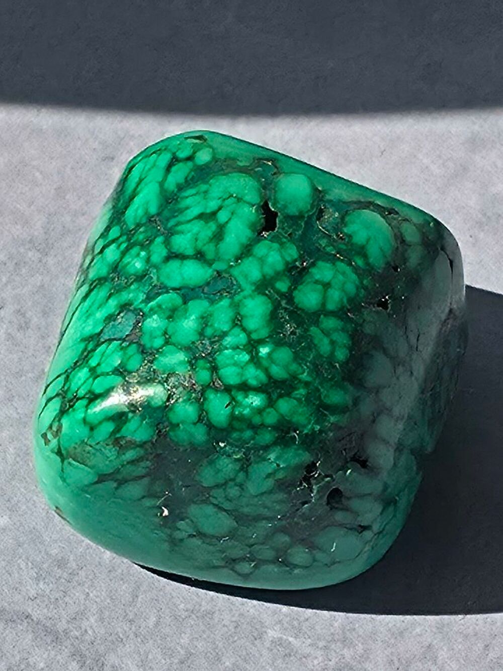 Superbe Pierre de Malachite Naturelle-Katanga RDC (14g) 