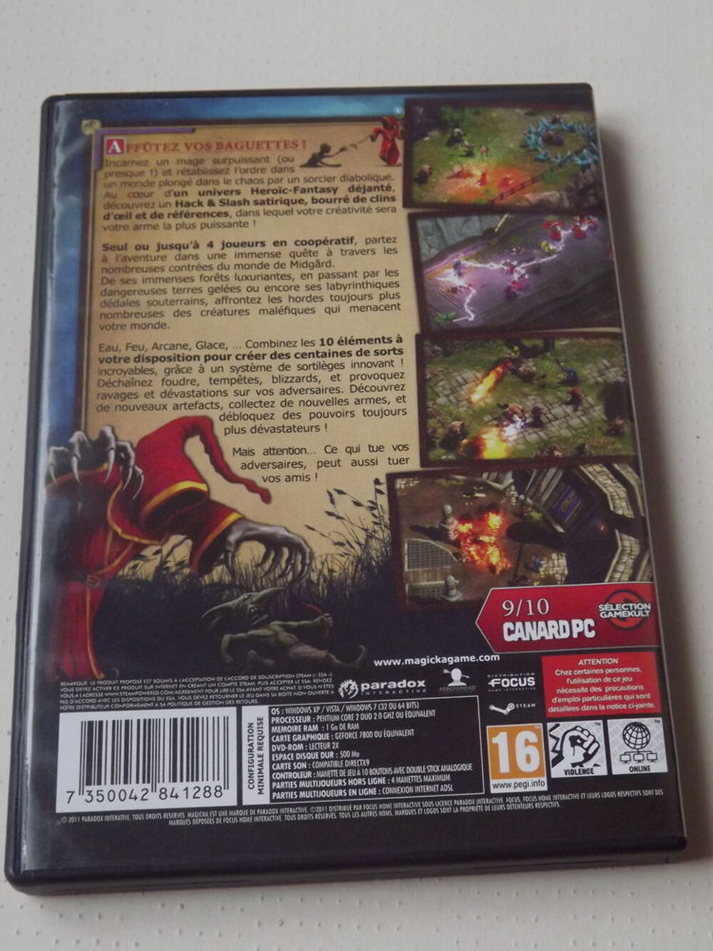 Jeu PC Magicka complet Consoles et jeux vidéos