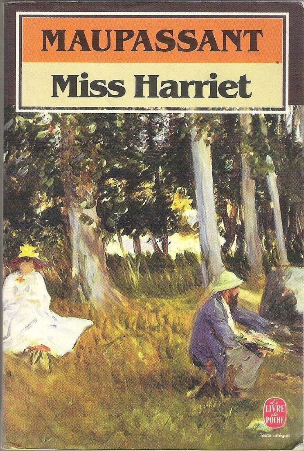 Miss Harriet (Guy de Maupassant) Livres et BD